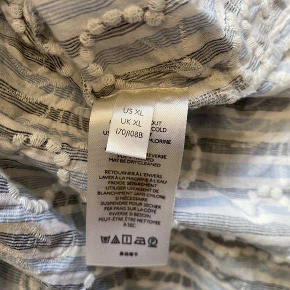 Anthropologie Pilcro XL The Whitney Trapeze Buttondown Top - Picture 13 of 14